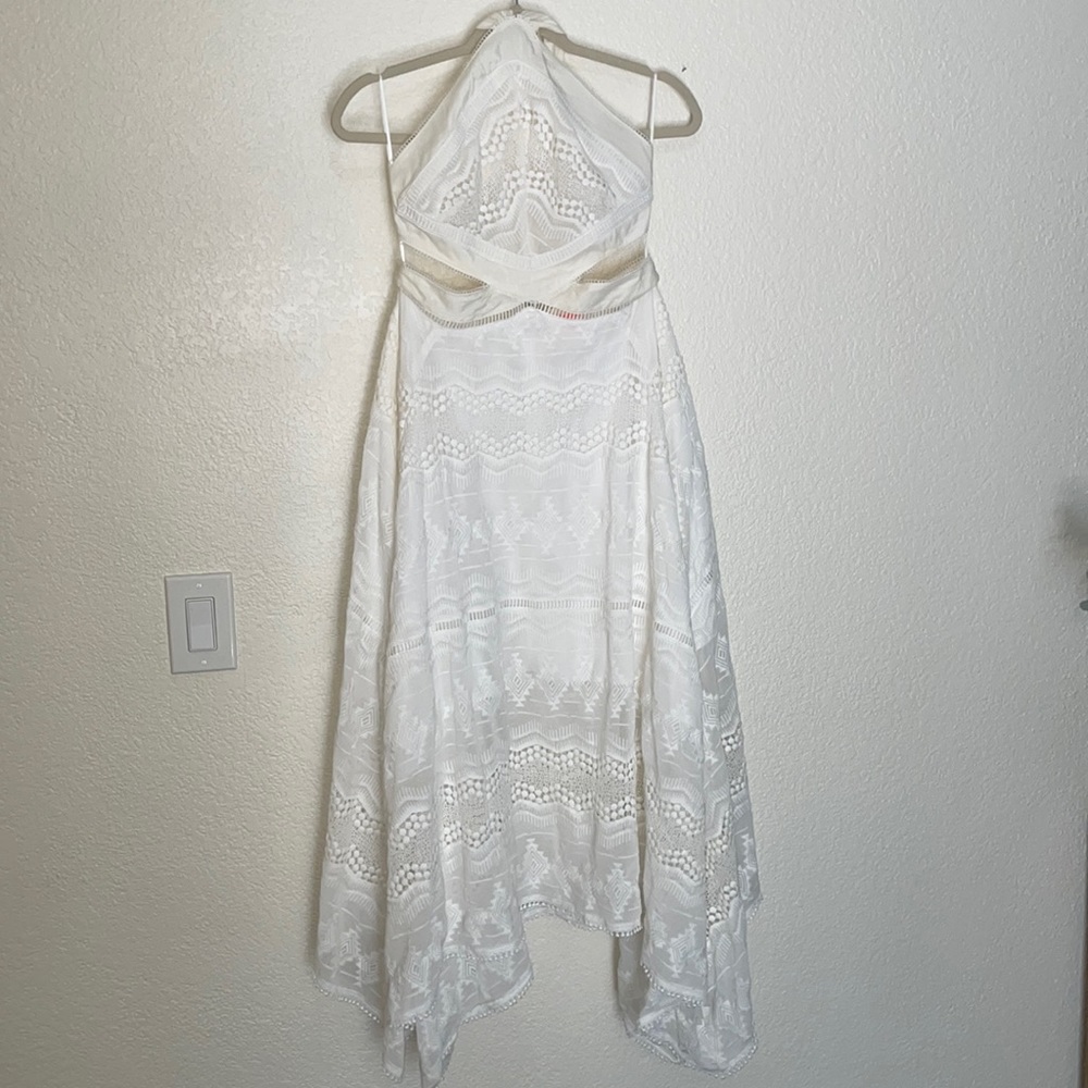 Free People Halter Dress Open Tie Back - Size 6